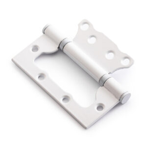 Петля накладная 100 b2 steel white белый (пара)