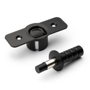 Стопор скрытой установки черный